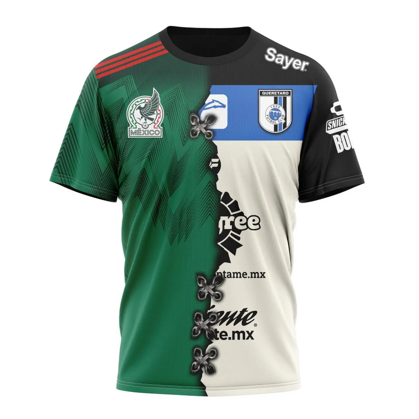 LIGA MX Queretaro F.C Mix Mexico Jersey Personalized Kits