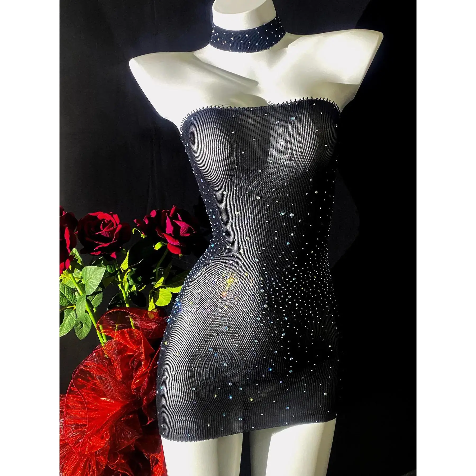black off the shoulder cocktail dress Amazon.com: Kwunbwa Womens Sexy Off The Shoulder A Line Mini Dress Color  Block Strapless Backless Elegant Formal Party Club Dresses Black :  Clothing, Shoes & Jewelry main image 0