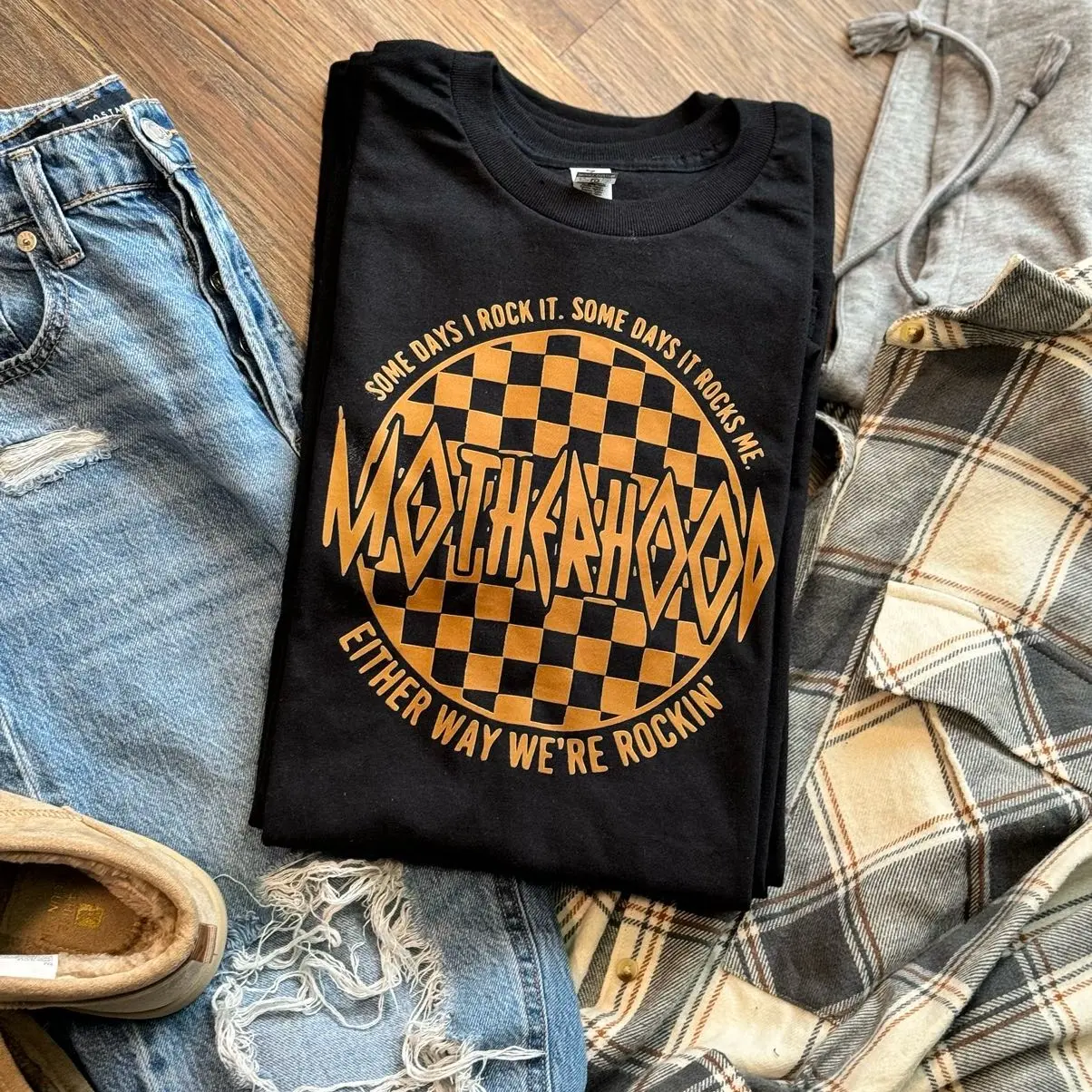 Motherhood 4 Tshirt - Simply Delulu Clothing Co - 100% Preshrunk Cotton