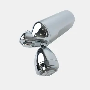 Pentair 3-Stage Premium White Shower Water Filter Reduces Chlorine for Soft Skin & Hair 96% Chlorine Reduction BPA-Free 2000 Shower Lifespan