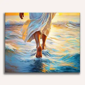 Jesus Walks Paint by Numbers Kit