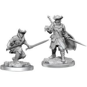 WizKids Unpainted Magic the Gathering Thraben Inspector & Tireless Tracker (2)
