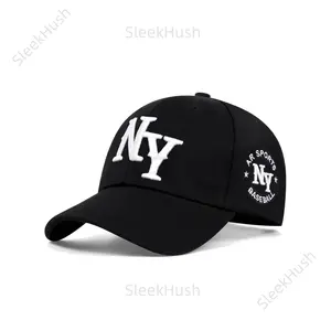 SleekHush Letter-Embroidered Adjustable Baseball Cap, Outdoor Sun Protection Casual Unisex Baseball Stuff for Men’s & Women’s Spring-Autumn Travel