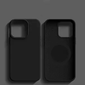 Phone Case for iPhone 17/16/15/14 Plus/13/12 Pro Max Case, Liquid Silicone Cover with Microfiber Lining - Slim Magnetic Protective Phone cases Compatible with Magnetic Accessories Magsafe Drop Protection Shockproof Protective Cover, for iPhone 17 Pro Max