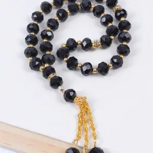 Essential tasbih 1PC Muslim Prayer Beads, crystal glass beads, Ramadan gift,  Fashion high end trendy gift,Tasbih Prayer Beads .