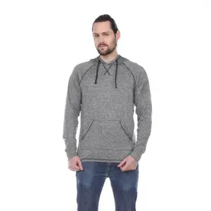 Mens Lightweight Hoodies with Pockets - 55% Cotton 40% Polyester 5% Spandex - Quick-Drying & Breathable - Hood Drawstring Design - Large Kangaroo Pocket - Comfortable & Cozy