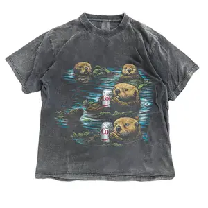 Otter Drinking Diet Coke Shirt, Funny Diet Coke Lover T-Shirt, Just a Fridge Cigg Meme Tee, Cute Animal Parody Shirt, Sarcastic Soda Graphic Tee