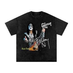 RIP Ace Frehley 2025 Shirt, Kiss Rock And Roll Legend Tribute Graphic Tee, Music Fans Vintage Style Unisex T-Shirt