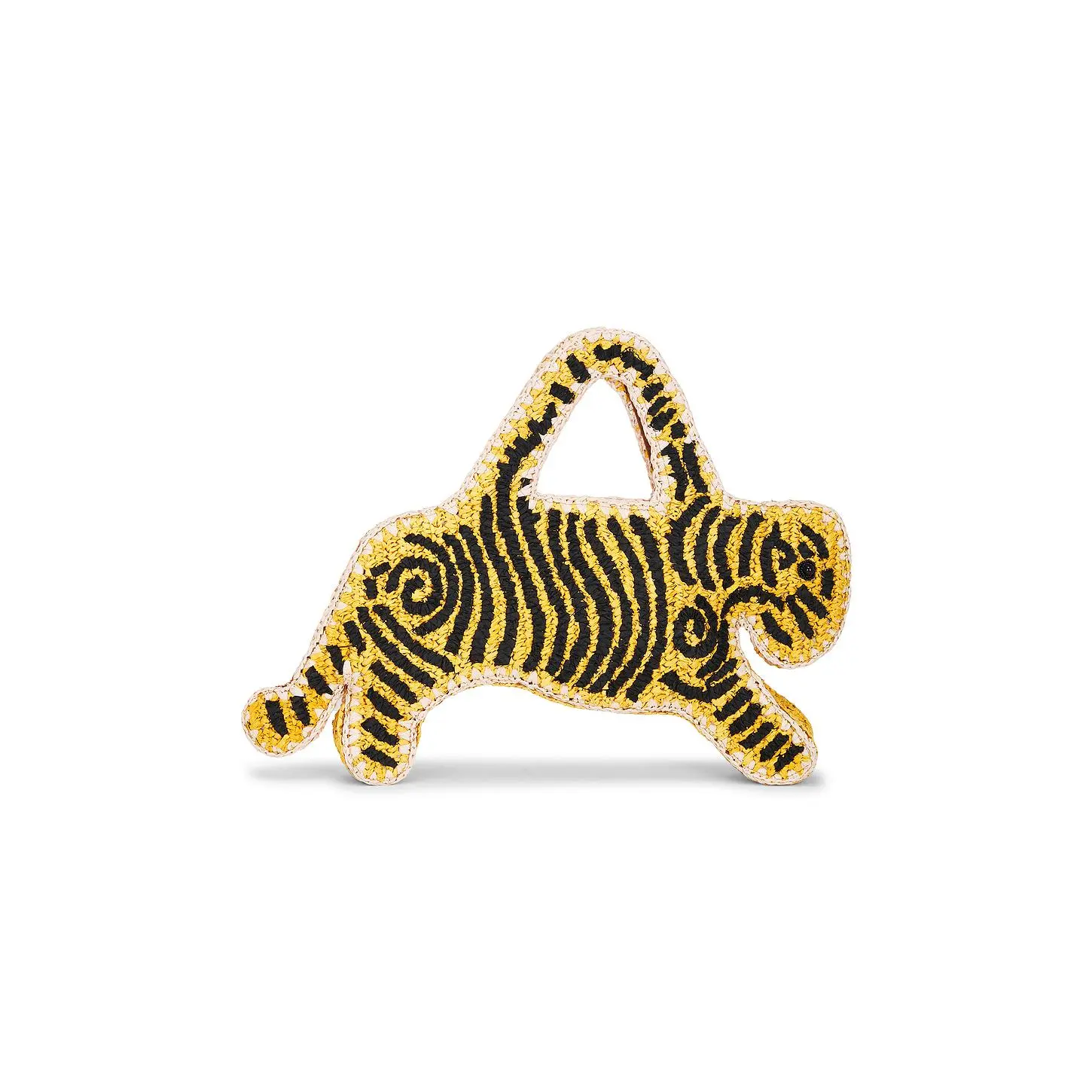 SIMONMILLER Tiger Bag in Orange & Black