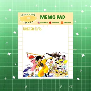 Ranma1/2 memo pad