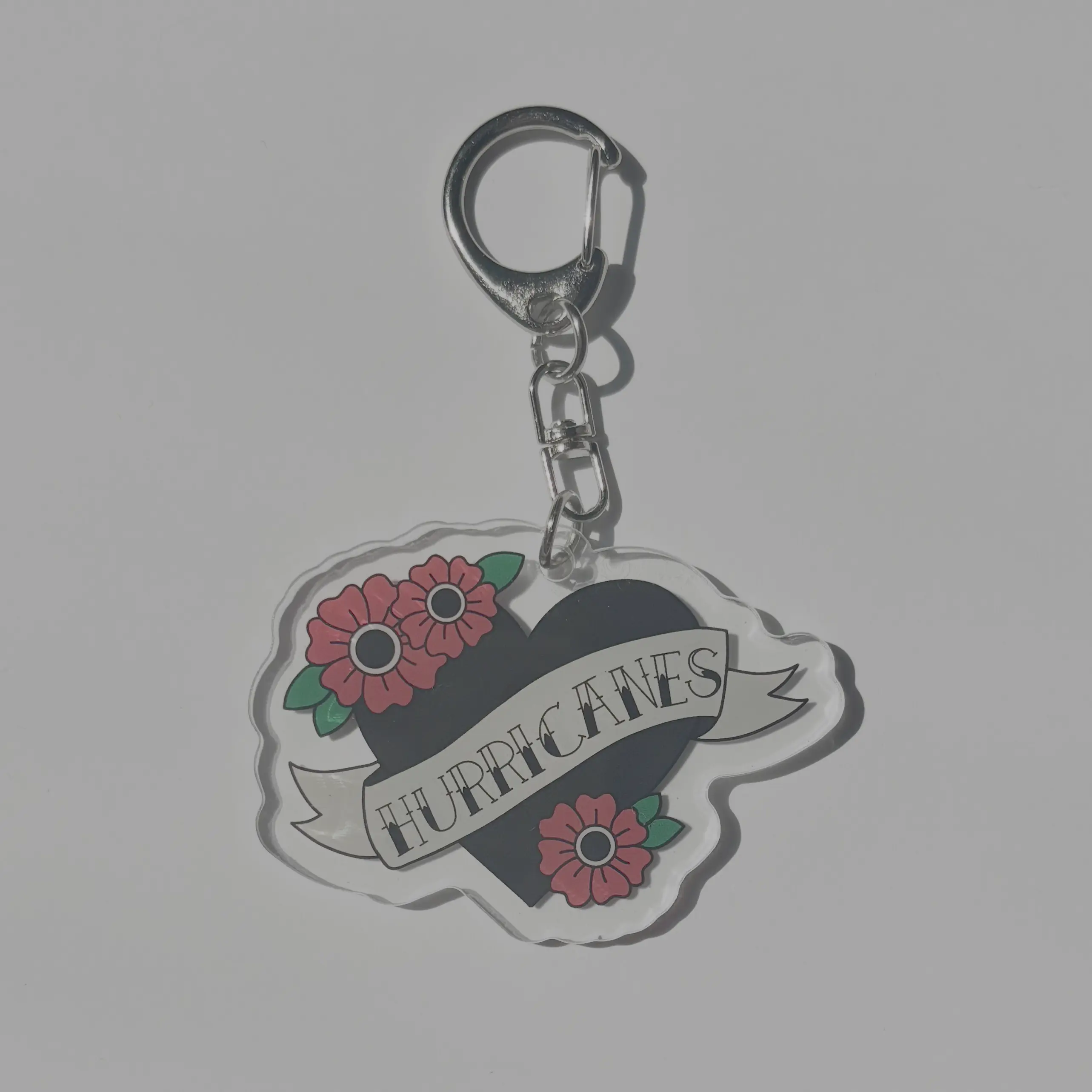 Hurricanes Hockey Acrylic Keychain