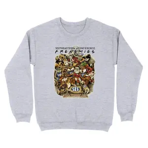 SEC Family Portrait T-shirt Sweatshirt Hoodie, Vintage Mascots Illustration Graphic, Unisex Southern College Football Fanwear Gift