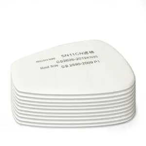 Kn95 Respirator Mask Filter Replacement Pad, Compatible with Msa 6200/6800 Series Masks, Durable Protective Gear Accessory, Gas Masks