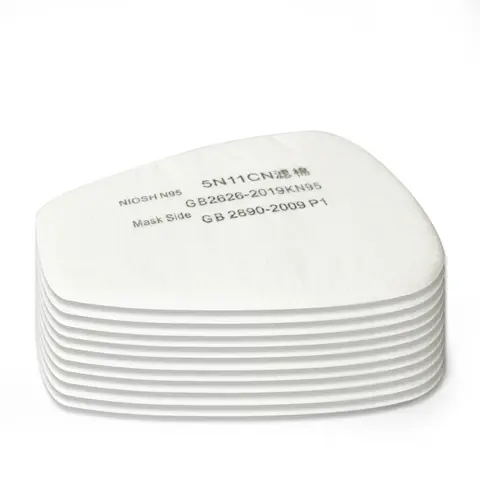 Kn95 Respirator Mask Filter Replacement Pad, Compatible with Msa 6200/6800 Series Masks, Durable Protective Gear Accessory, Gas Masks