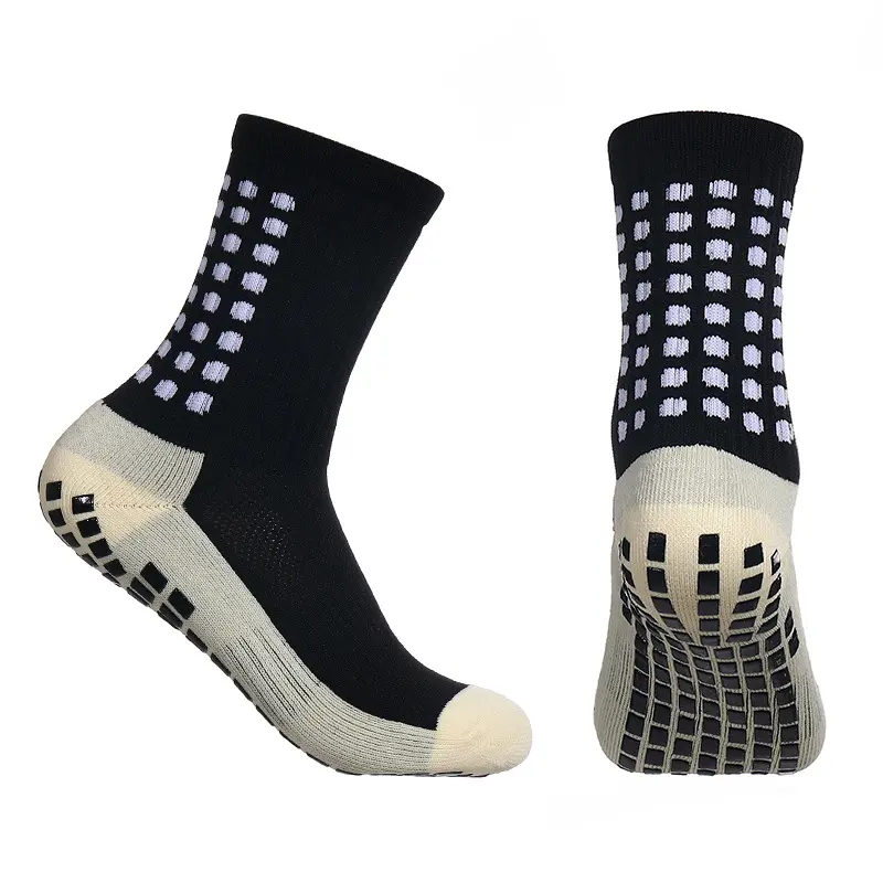 1 Pair/3 Pairs Outdoor Sports Soccer Socks for Men and Women, Non-slip Breathable Socks Grip Socks Athletic 1 Pair/3 Pairs Outdoor Sports Soccer Socks for Men and Women, Non-slip Breathable Socks Grip Socks Athletic