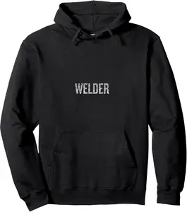 Welder Career Seasoned Professional Vintage Design Pullover Hoodie
