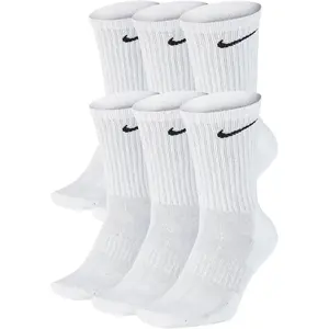 Nike unisex-adult Performance Cushion Crew Socks With Band (6 Pairs)