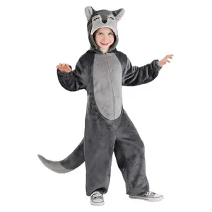 Wolf Jumpsuit Kids Costume