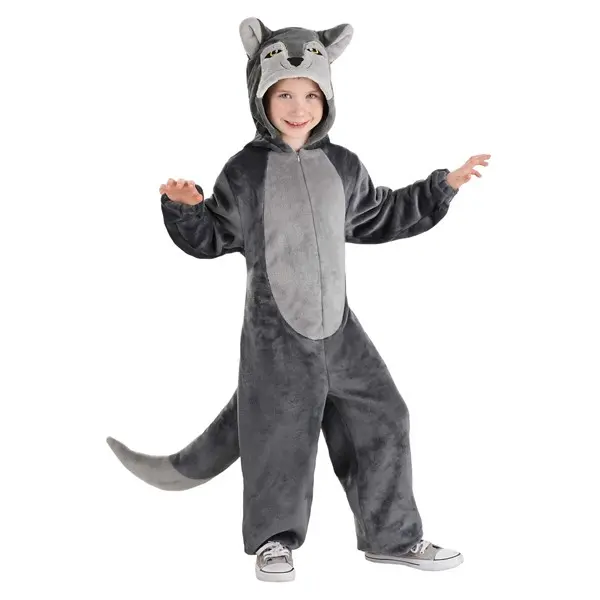Wolf Jumpsuit Kids Costume