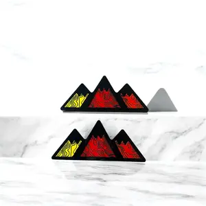 Tacoma Tundra 4 Runner Grille Tri Peaks Grille Badge Fender C-Pillar Badges