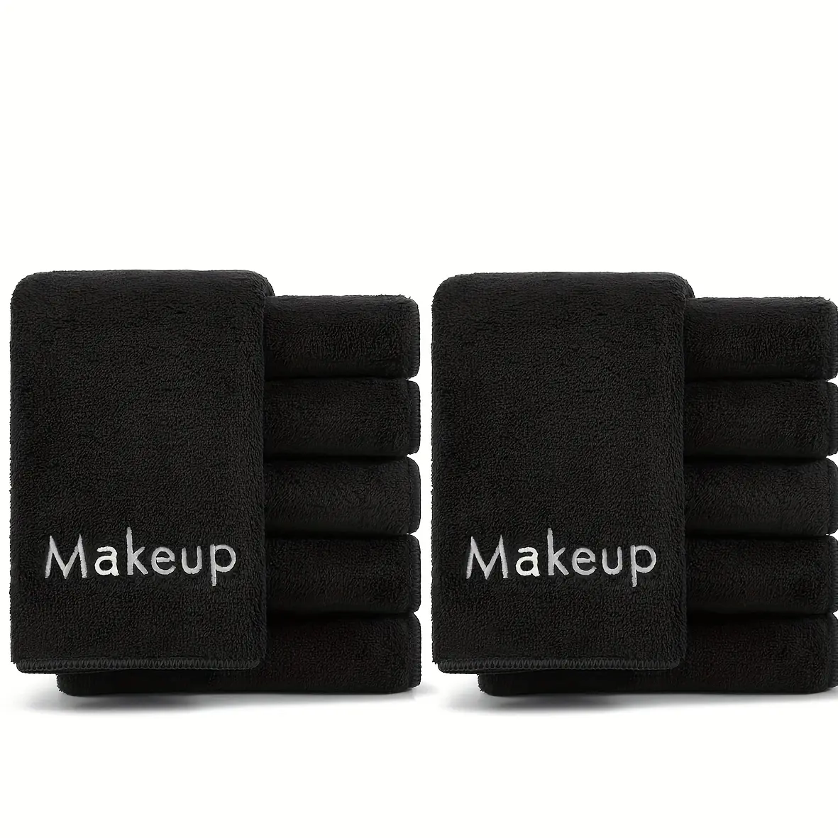 5/10pcs Ultra-Soft Microfiber Makeup Towel, Gentle Exfoliating Face Remover, Reusable Coral Fleece Washcloth for Makeup, Skincare, 30.23 x 30.23cm, High Absorbency, Durable, Facial Cleansing Cloths, Makeup Remover Tool, Makeup Washcloths