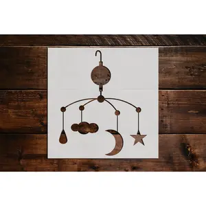 Baby Mobile Stencil - Art and Wall Stencil