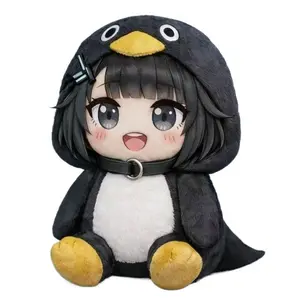 Cuckoo, quack, little penguin administrator, cute doll ornament, birthday gift collection [doll height 22cm]