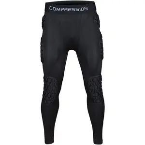 Men's Padded Goalkeeper Shirt Football Protective Gear Training Suit Rib Protector for Soccer Basketball Paintball