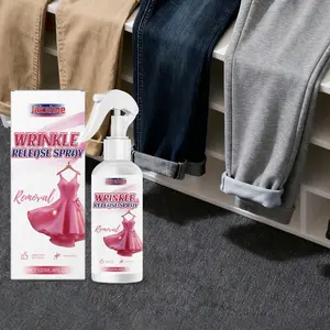 Clothing Wrinkle Remover Spray, Easy to Use, Suitable for Various Fabrics, Essential Travel Spray, Perfect for Business Trips