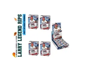 BRL - 62871 - (5) BOX PYT- (4) 2025 TOPPS CHROME UPDATE BLASTER (1)- TOPPS CHROME UDATE HOBBY BOX-