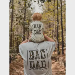 Youth & Adult Rad Dad Camo Dad Shirt, Camo Boy Shirt, Funny Dad T-Shirt, Father Son Gift, Best Dad Shirt