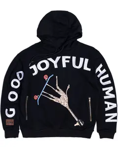 YEMA GJH HOODIE IN ADDIS BLACK -- PRE-ORDER -- SHIPS IN APRIL