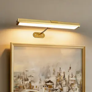 Adjustable Light Picture Lamp with Controller and Timer, USB Rechargeable Wall Lamp, Artwork Lighting for Murals, Galleries, Paintings