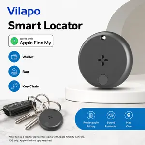 Mini Disc Anti-Lost Tracker, Works with Apple Find My, Wireless Item Locator for Keys Luggage Backpack