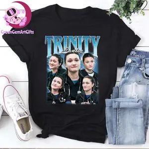 Trinity Santos Shirt, Trinity Santos Unisex Vintage 90s Shirt, Medical Drama Fan Graphic, Doctor TV Character Tee, Isa Briones Shirt