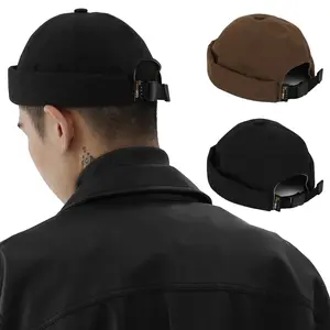 UNDERCONTROL Cordura Brimless Cap – Durable Waterproof Outdoor Docker Hat with Adjustable Buckle, Lightweight Tactical Skull Cap for Men & Women, Functional Street Style Headwear