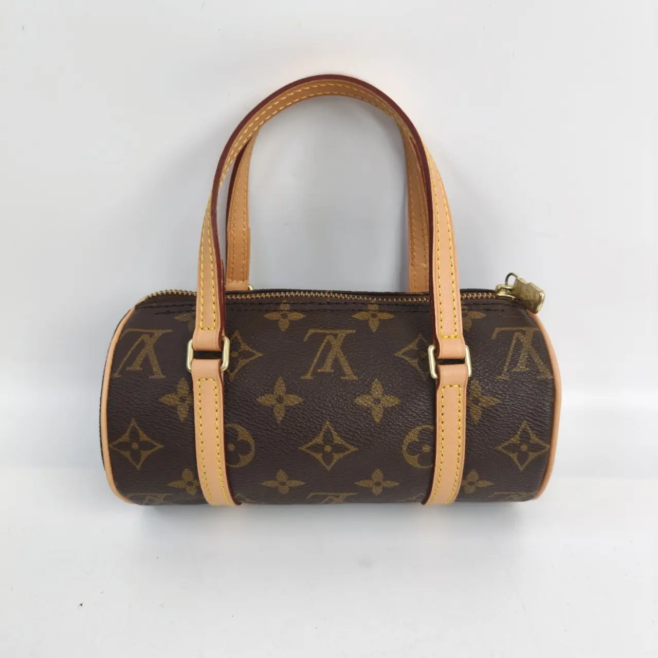 Pre-owned Louis Vuitton canvas Crossbody bags Monogram Papillon 19【Senza 2】