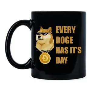 Dogecoin Coffee Mug Cryptocurrency Meme Gift Crypto Merchandise, Meme Gift, Funny Mug, Gift For Friend