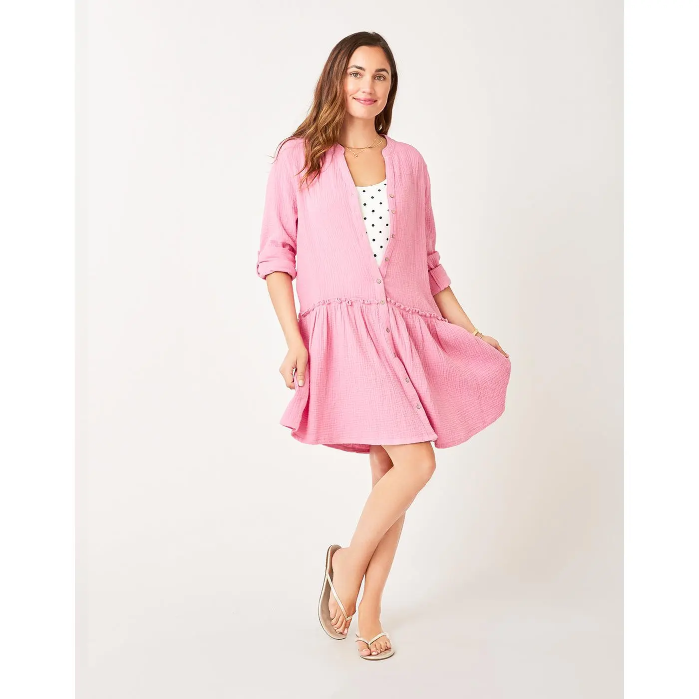 Blair Dress: Light Fuchsia