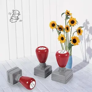 Cute Cat Paw Design Stamp, 1 Count Mini Stamp, DIY Decorative Stamp for Scrapbooking & Journal Making