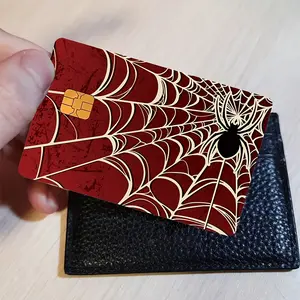 Spider Web Credit Card Stickers Bank Card Credit Card Debit Card Traffic Card Room Key Card Skin Stickers