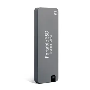 8TB Portable Hard Drive 3.1 High-Speed Data Storage External SSD for Large File Storage & Fast Transfer