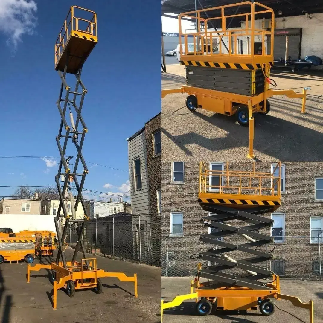 2026 5 STAR 31 FEET Max Lift NEW ELECTRIC HIGH SCISSOR LIFT MAN LIFT