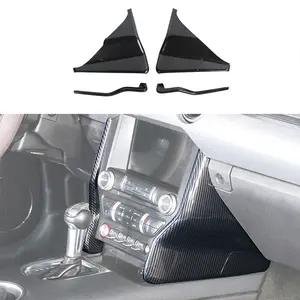 For 2015-2023 Ford Mustang Center Console Side Dashboard Panel Cover Trim
