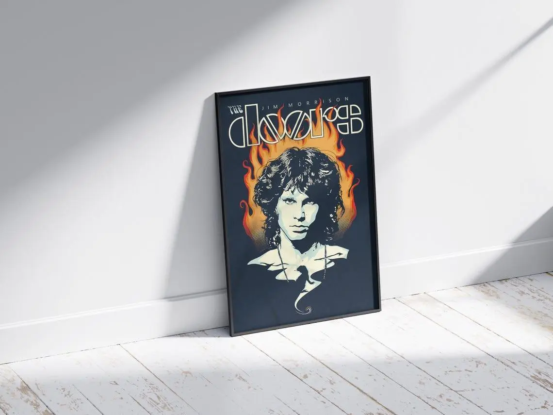 The Doors Poster Print | Music Poster | Album Cover Poster | Wall Decor | Music Gift | Room Décor