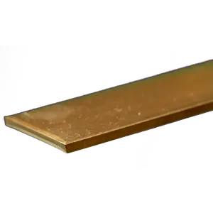 Brass Strip: 0.093" Thick x 1" Wide x 12" Long (1 Piece)