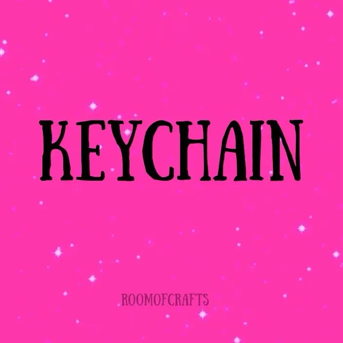 Live sale keychain