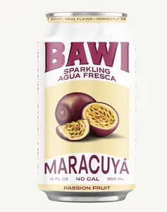 BAWI LA MARACUYA SPARKLING AGUA FRESCA PASSION FRUIT