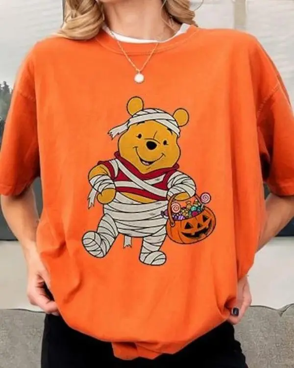 Mummy Halloween Cosplay Shirt, Retro Characters Spooky Tee, Not So Scary Party 2026, Family Matching Group Vacation ITTN26080358