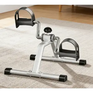 Household upper and lower limb leg trainer, 2-in-1 foot and hand fitness pedal machine, compact exercise bike for enhancing muscle blood circulation and indoor workouts